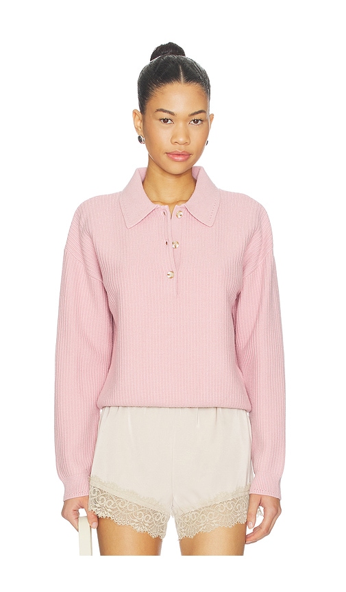 Varley Marlie Polo Knit Sweater