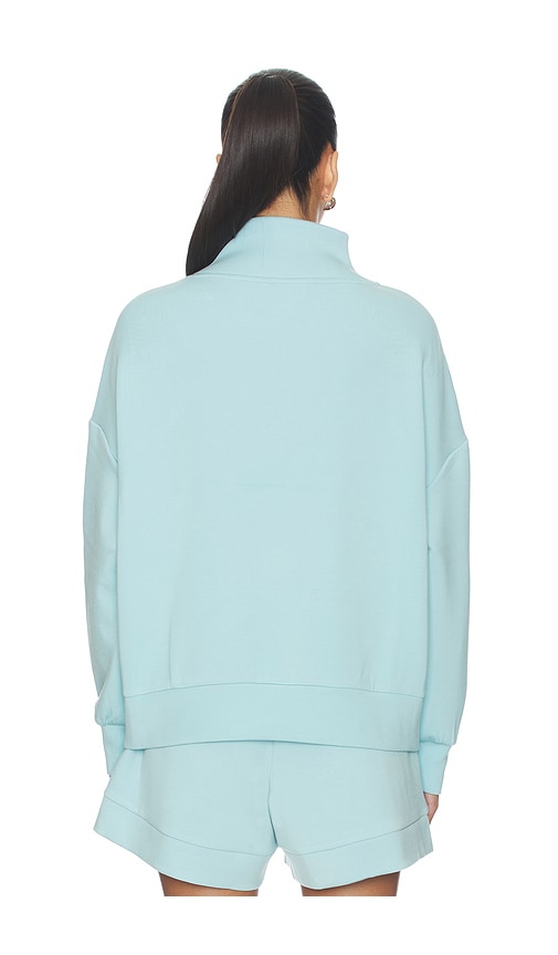  Varley Halb-rv-sweater Hawley In Baby Blue. Größe Xs. Also In S, M, L. 