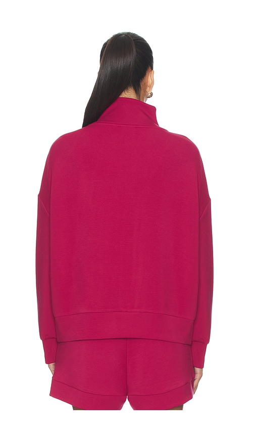  Varley Halb-rv-sweater Hawley In Burgundy. Größe Xs. Also In S, M, L, Xl. 