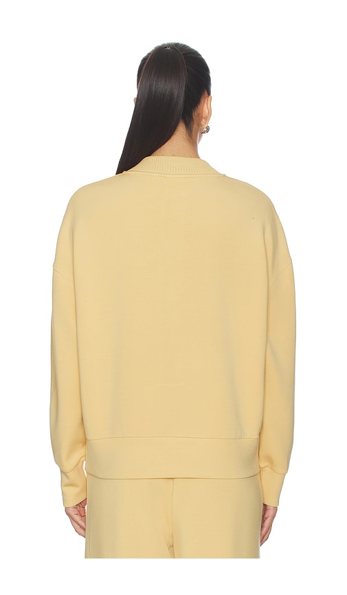  Varley Reena Button Front Sweater In Yellow. Size Xs. Also In S, M. 