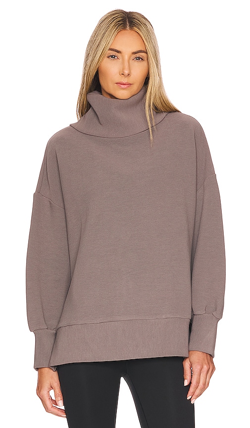 Varley Milton Sweater in Deep Charcoal | REVOLVE