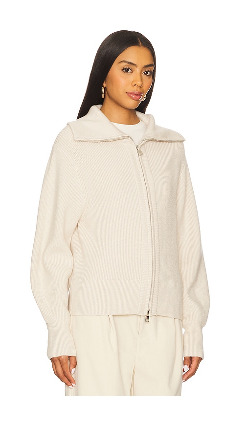 Varley Enrico Knit Jacket In Neutral