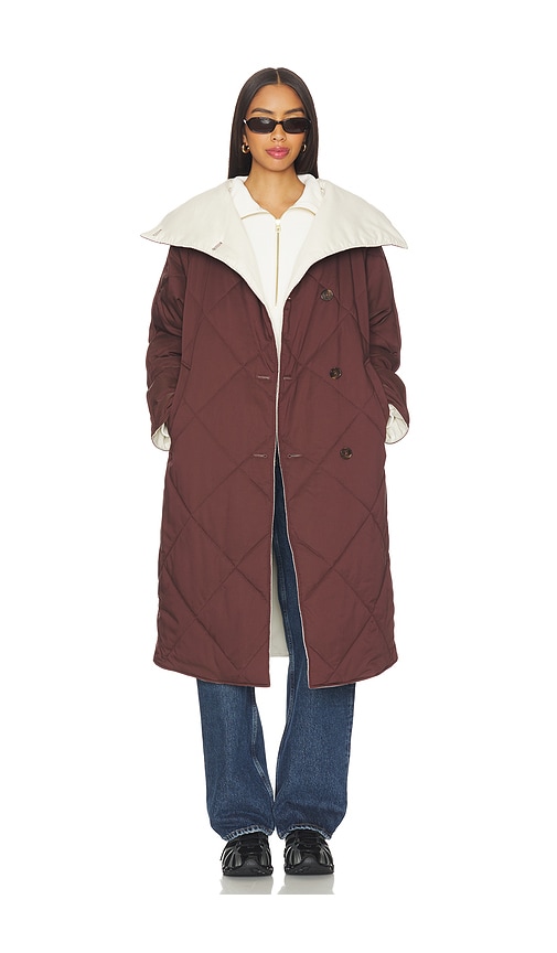 Varley Annalise Reversible Wrap Coat