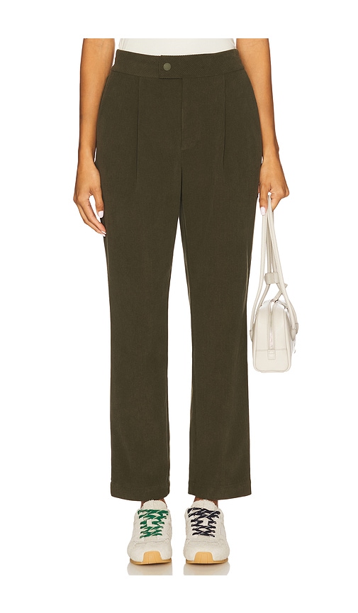 Varley Nell Reg Tapered Leg 27 Pant In Green