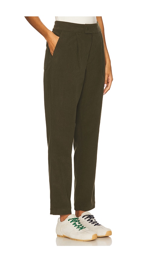 Varley Nell Reg Tapered Leg 27 Pant In Green