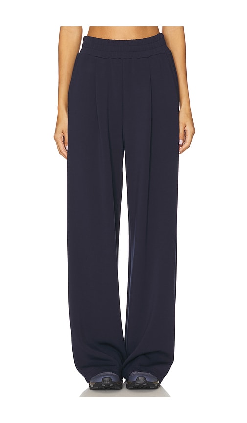 Varley The Extra Wide Leg 29.5 Pant In Blue