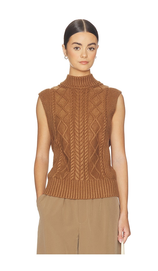 Varley Joilette Roll Neck Vest Top