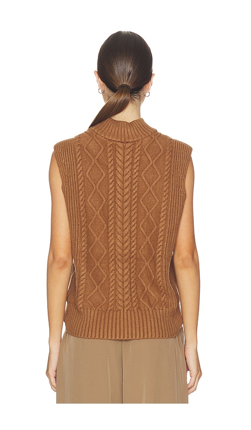  Varley Rollkragentop Joilette In Brown. Größe Xs. Also In S, M, L, Xl. 