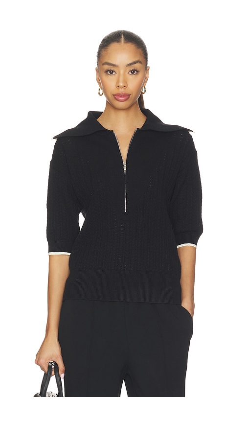 Varley Arney Half Zip Knit Polo Top