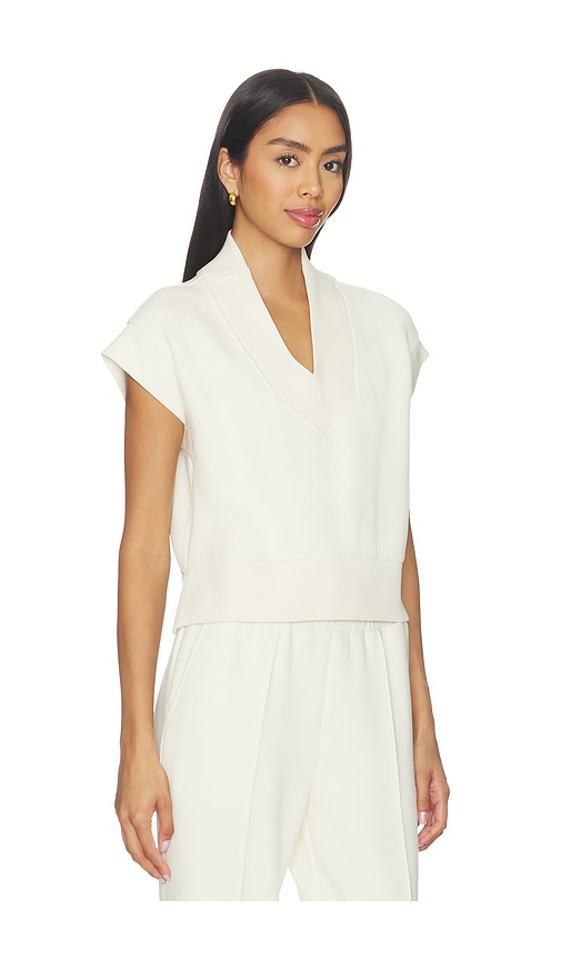  Varley Camiseta Sin Mangas Con Cuello En V Gracee En Color Crema Talla L  (también En M, S, Xl, Xs). 