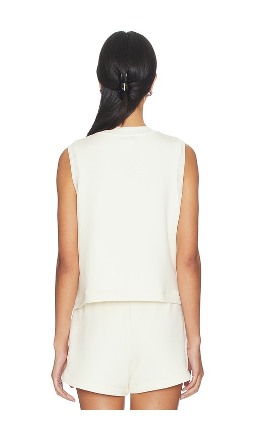  Varley Tanktop Mit Knopfleiste Marla In Ivory. Größe S. Also In M, L, Xl. 