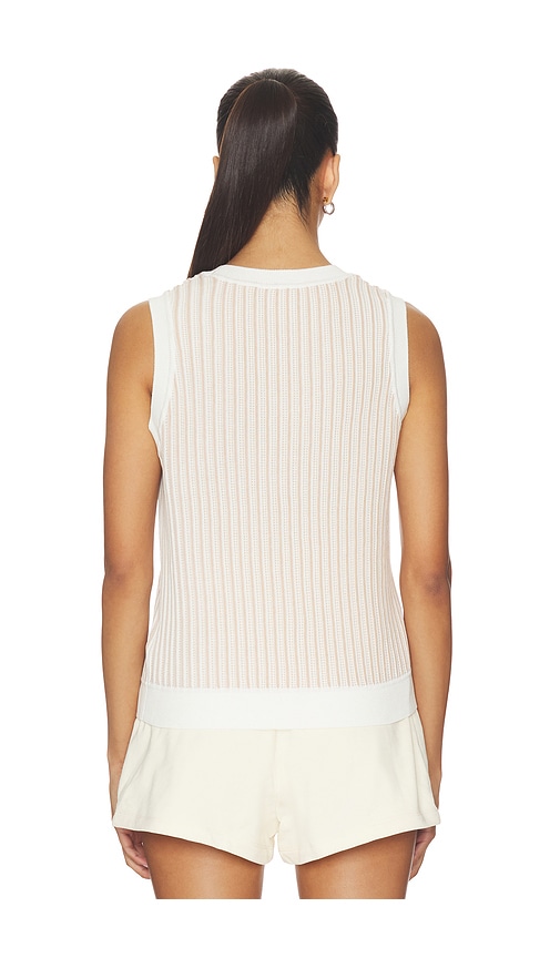  Varley Camiseta De Tirantes De Punto Aldcroft En Color White,nude Talla L  (también En M, S, Xl, Xs). 