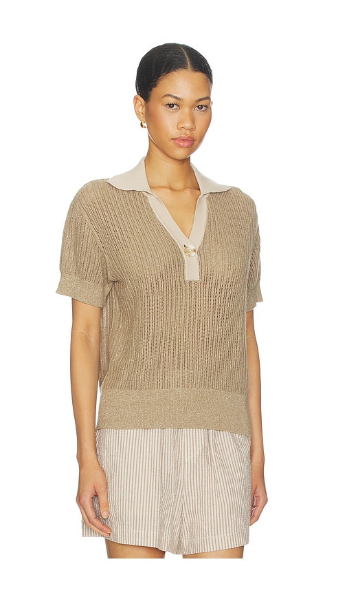 Varley Perrine Knit Polo Top | Thumbnail 2 Varley Perrine Knit Polo Top | Thumbnail 2