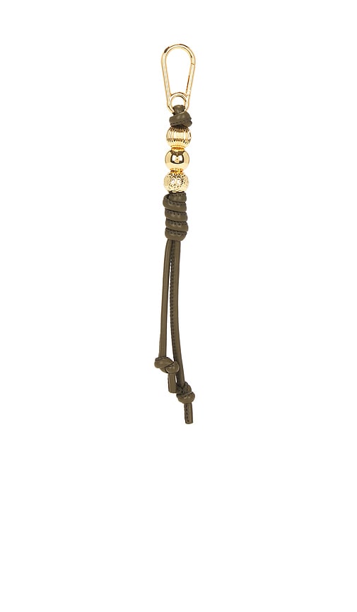Veronica Beard 3 Bead Bag Charm In Green