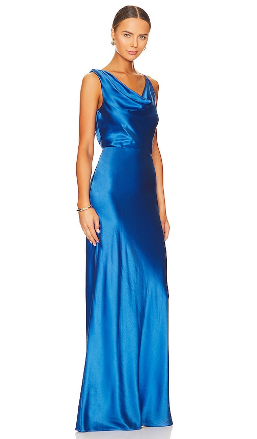 Shop Veronica Beard Sanderson Dress In Blue