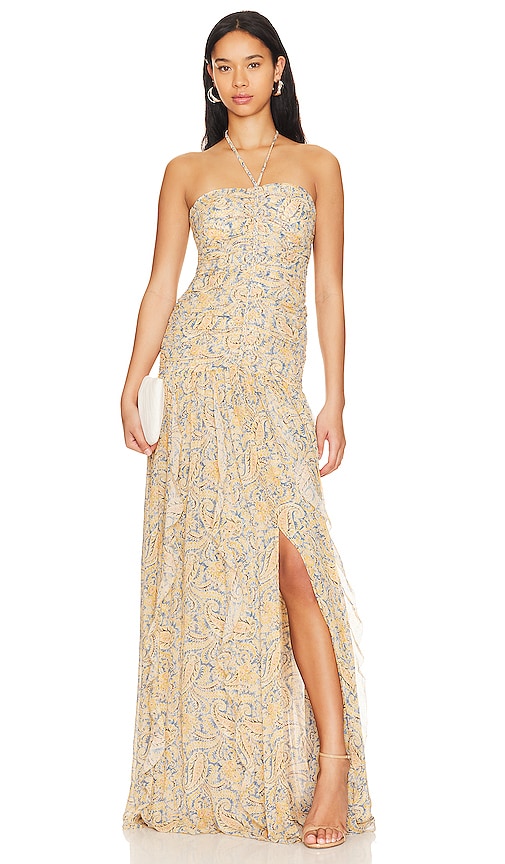 【Veronica Beard】 Lucineペイズリーシルク maxiドレス NWT! VERONICA BEARD Lucine paisley silk maxi dress sz XS
