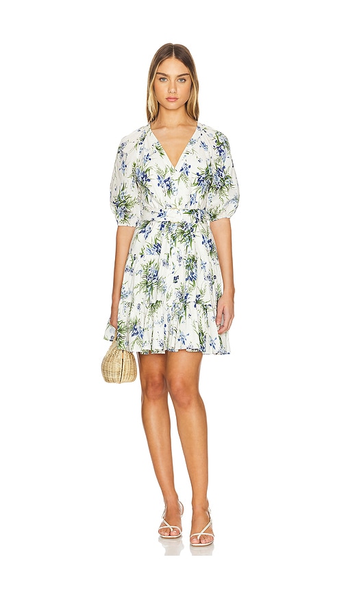 Shop Veronica Beard Dewey Dress In Green