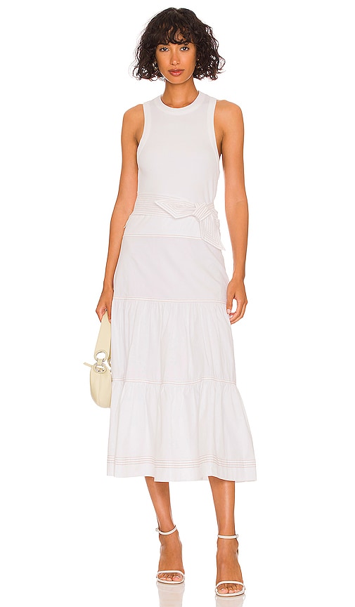 Veronica Beard Austyn Dress in White | REVOLVE