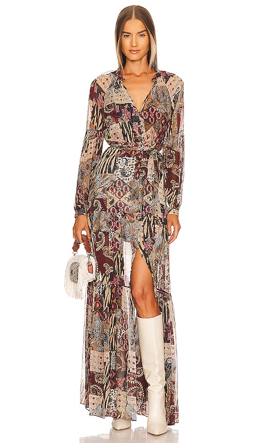 Veronica Beard Isra Dress in Multi