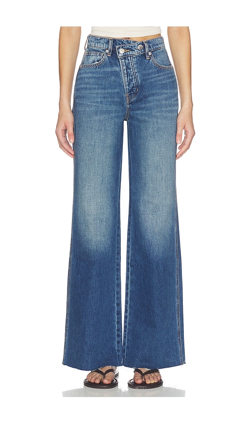 Veronica Beard Taylor Wide Leg Jeans