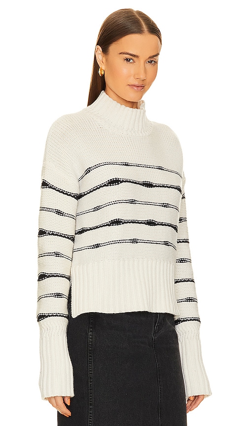 Shop Veronica Beard Viori Sweater In White
