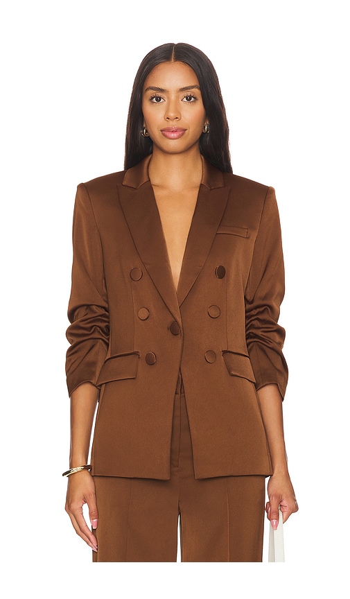 Veronica Beard Tomi Jacket in Deep Ochre