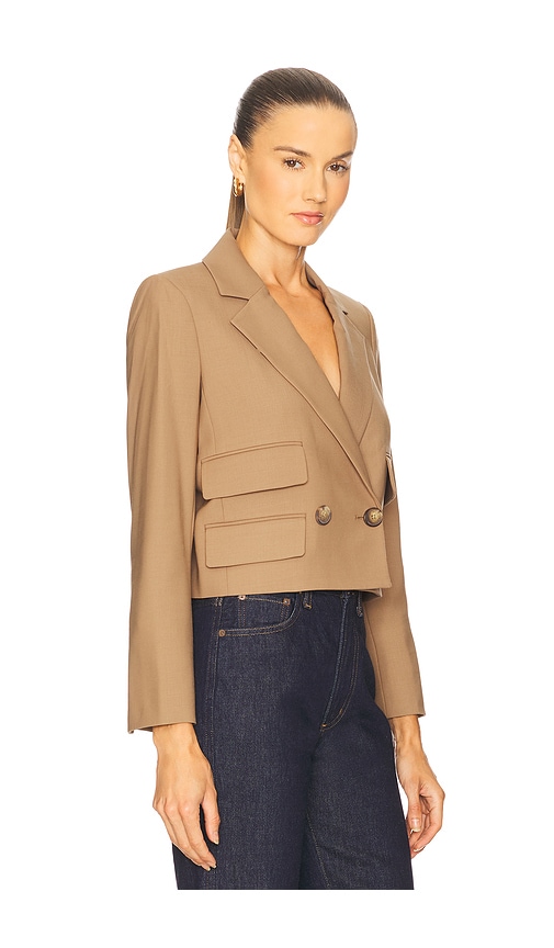 Veronica Beard Wilkie Jacket In Brown
