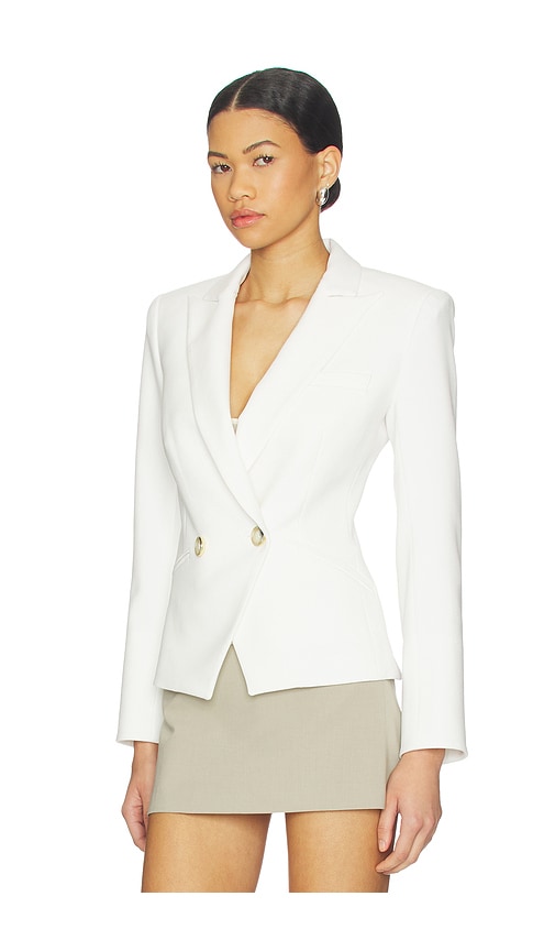  Veronica Beard Jacke Cropped Rickie Dickey In White. Größe 2. Also In 6, 10. 