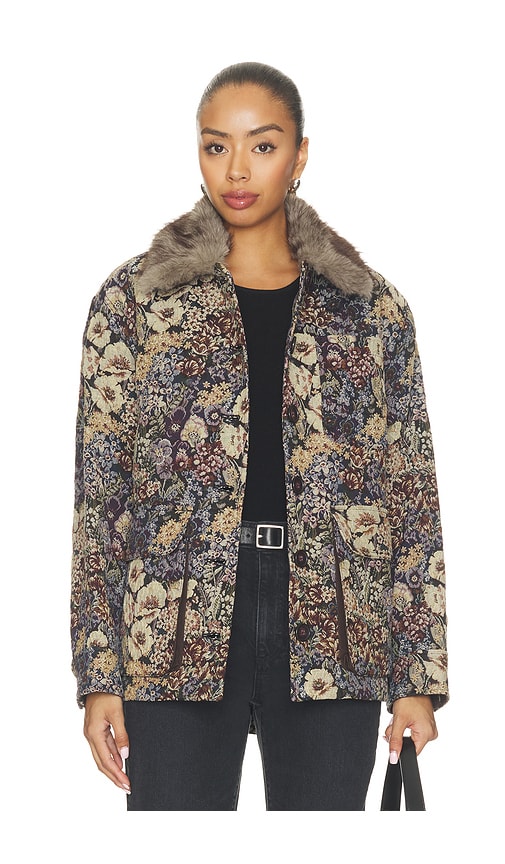 Veronica Beard Blake Coat in Wine. - size L (also in M, S, XS)