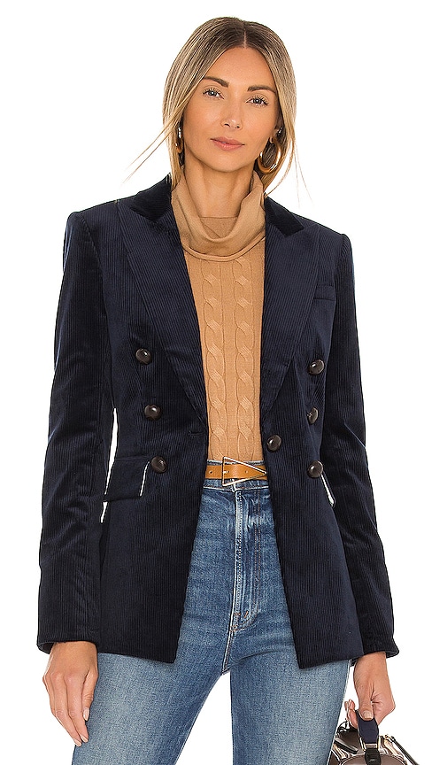 Veronica Beard Gaya Dickey Jacket in Navy | REVOLVE