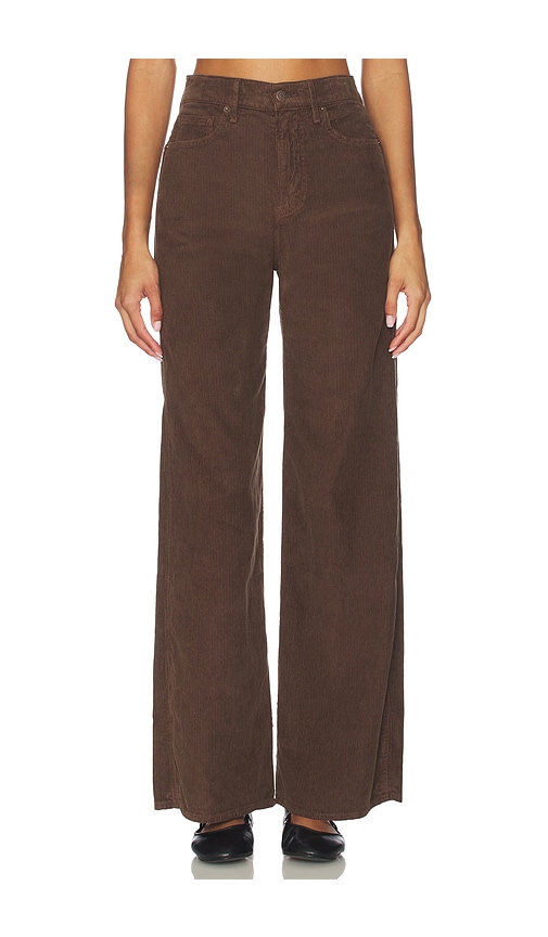 Veronica Beard Taylor High Rise Wide Leg In Brown