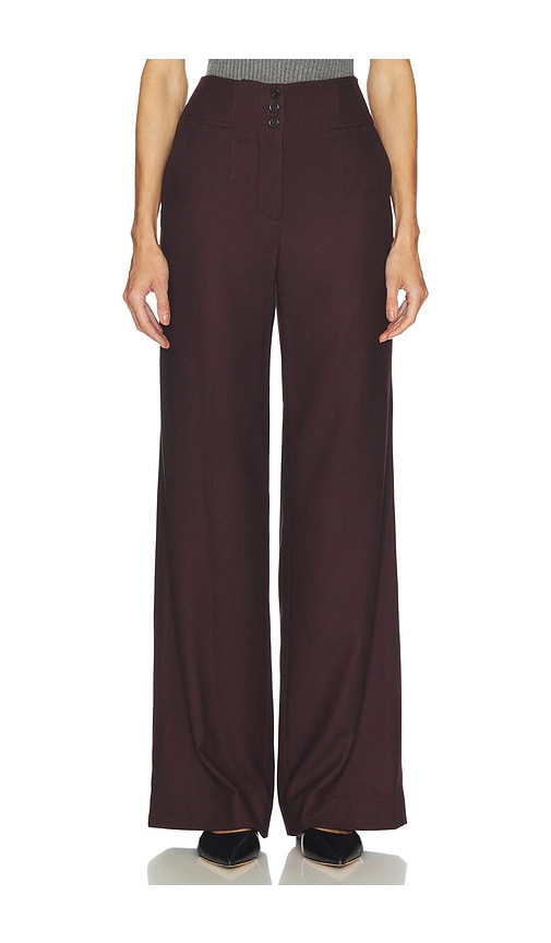 Giovanna Pant in Brown. - size 0 (also in 00, 10, 2, 4, 6, 8) - Veronica Beard - Modalova