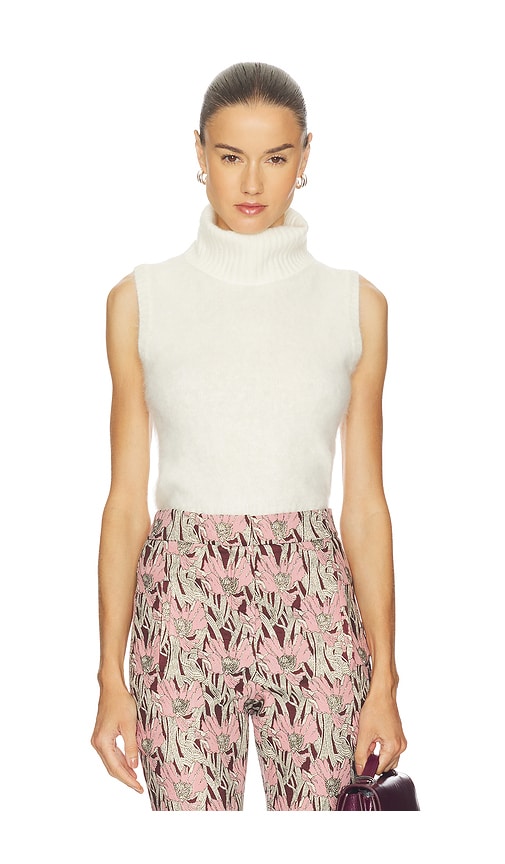 Veronica Beard TOP SANS MANCHES MAZZY en Ivory Taille XL Also en M 445 €
