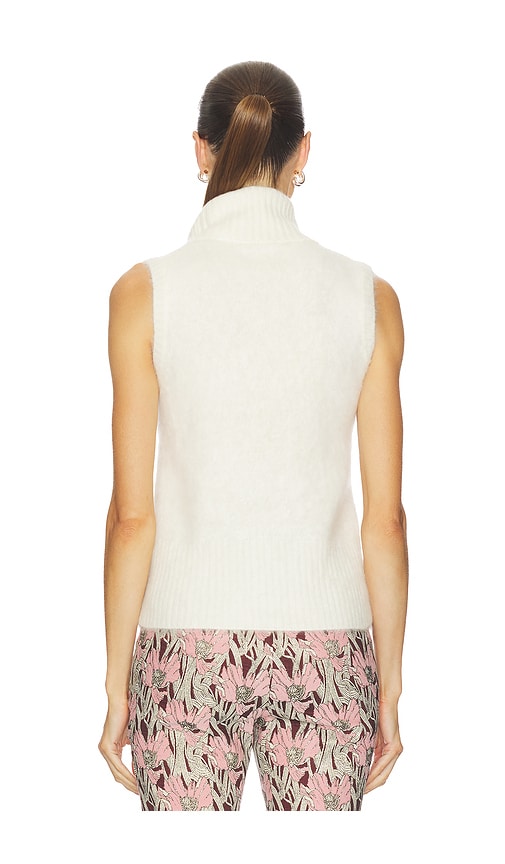  Veronica Beard ärmelloses Oberteil Mazzy In Ivory. Größe M. Also In Xl. 
