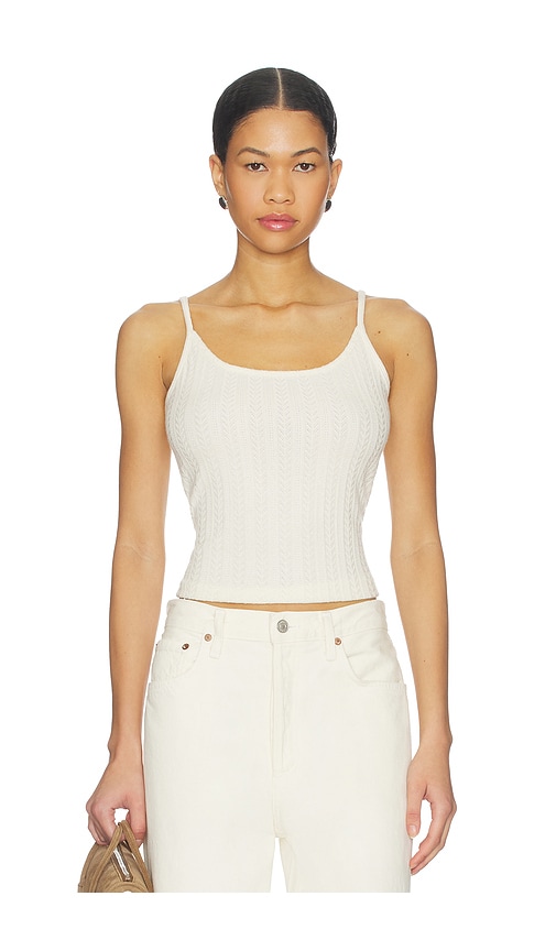 Veronica Beard Brodier Tank In Sand