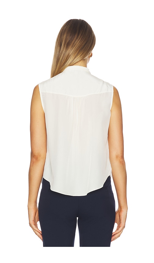  Veronica Beard Bluse Magnolia In Ivory. Größe 0. Also In 2, 4, 6. 