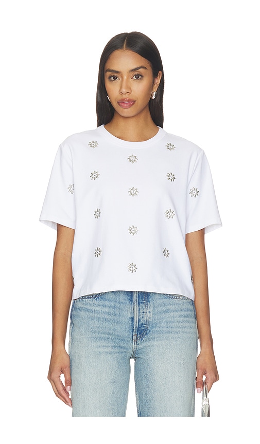 Veronica Beard T-SHIRT EMBELLISHED SEBASTIAN en White Taille S Also en XS M 254 €