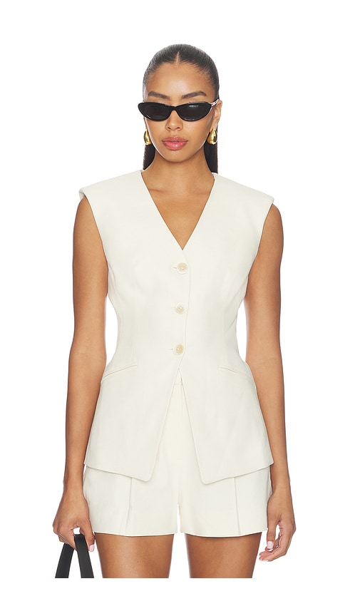 Veronica Beard GILET GILLSON en Ivory Taille 6 Also en 00 2 4 8 10 555 €