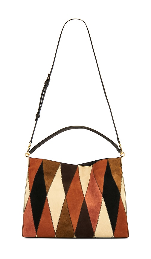 Veronica Beard Vida Patchwork Hobo Bag