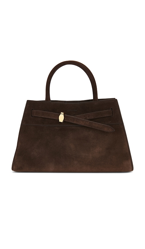 Veronica Beard Suede Dash Bag In Espresso