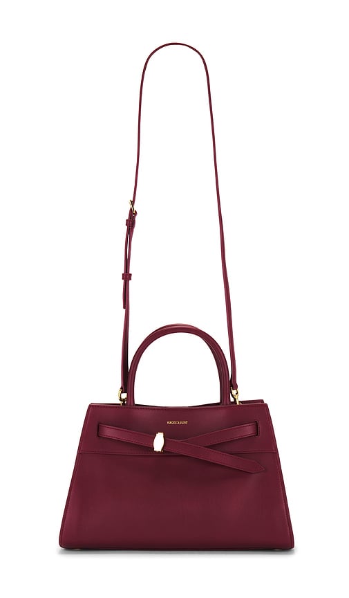 Veronica Beard Dash Bag In Burgundy