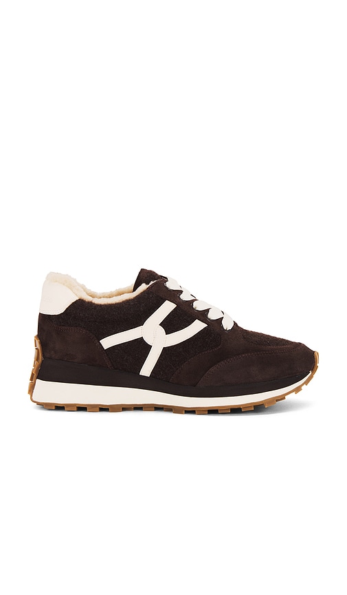 Veronica Beard Valentina Sneaker in Espresso