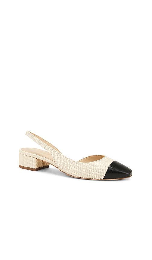 Veronica Beard Cecile Sling Black In Neutral