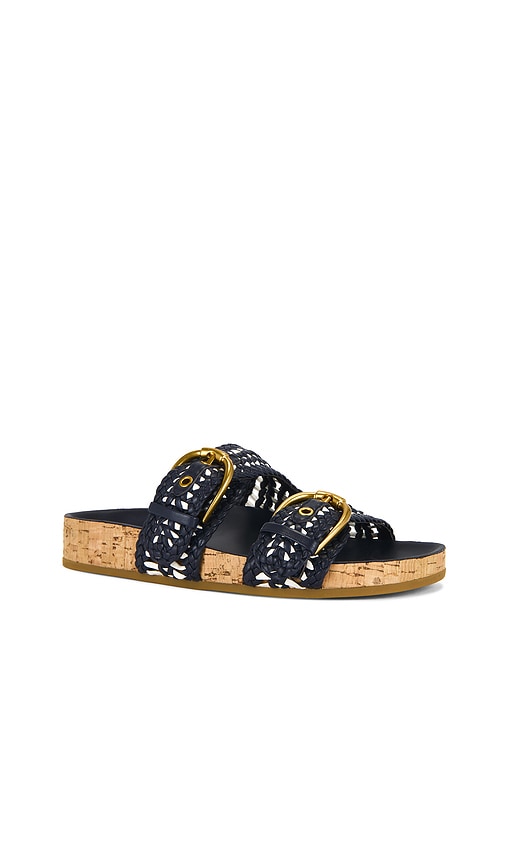 Veronica Beard Prue Woven Sandal