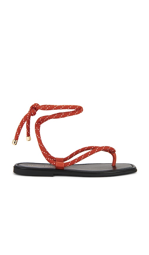 Carmina Cord Sandal in Red. - size 5 (also in 6, 7, 8, 9) - Veronica Beard - Modalova