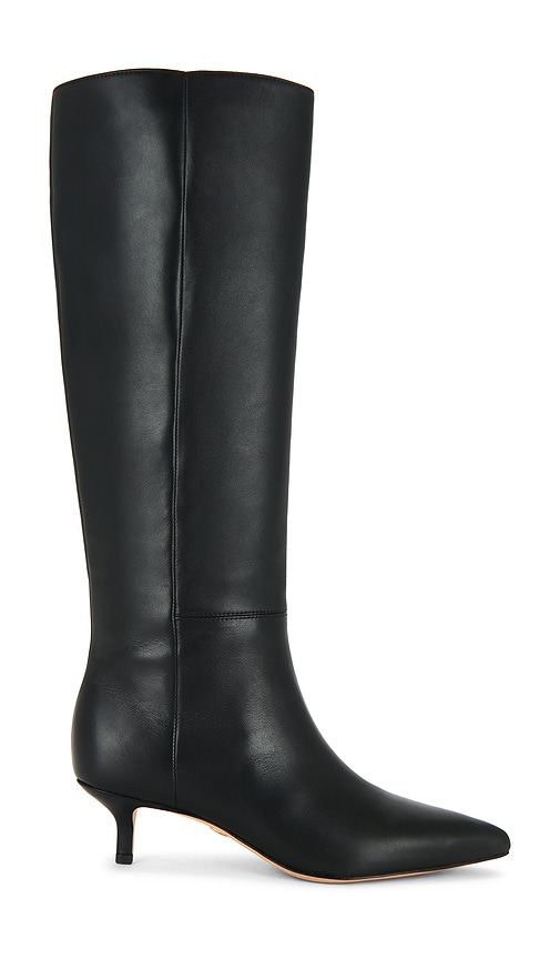 Veronica Beard Boot Lisa 45 Tall Shaft In Black