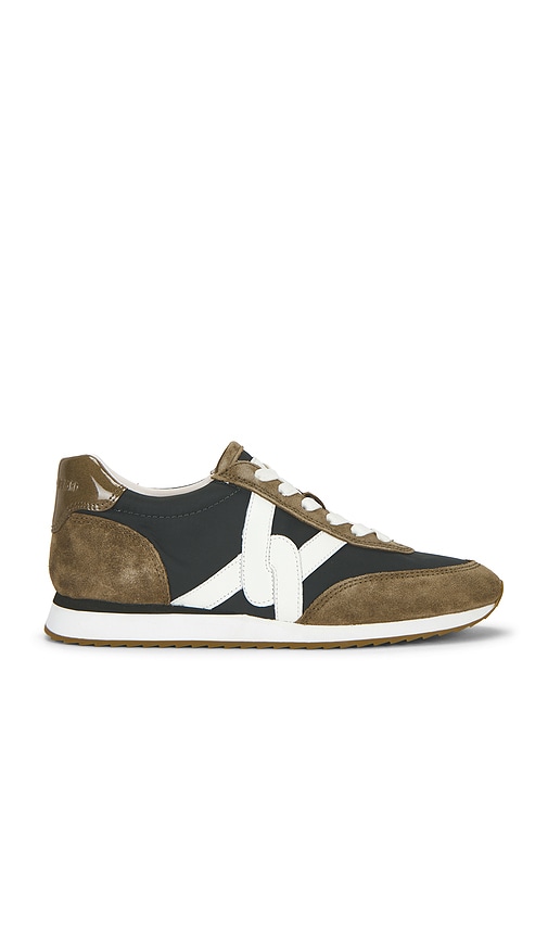 Veronica Beard Penrose Sneaker in Olive. - size 10 (also in 6, 7, 7.5, 8, 8.5, 9, 9.5)