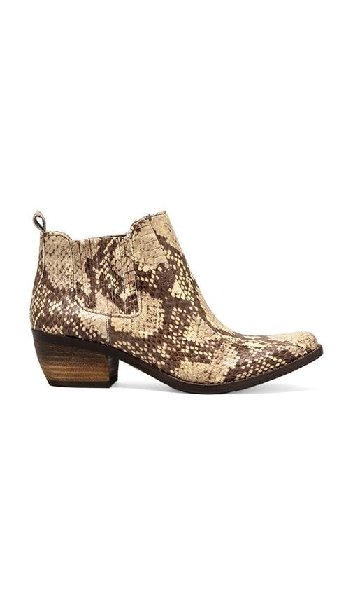 vince camuto snake booties