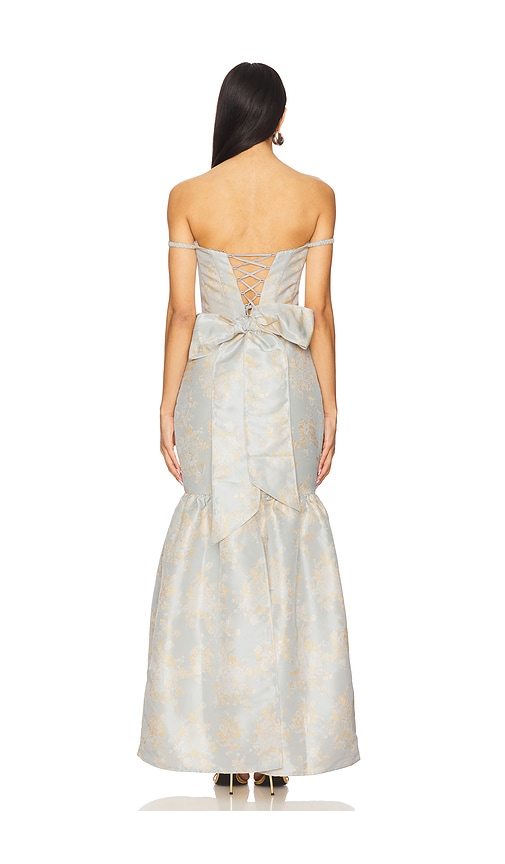  V. Chapman Abendkleid Cherie In Baby Blue. Größe 10. Also In 12. 