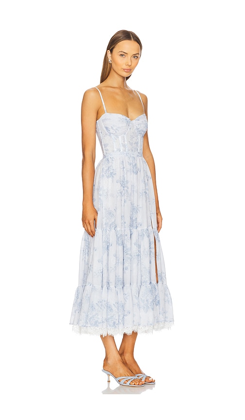 V. Chapman Lara Gown In Baby Blue